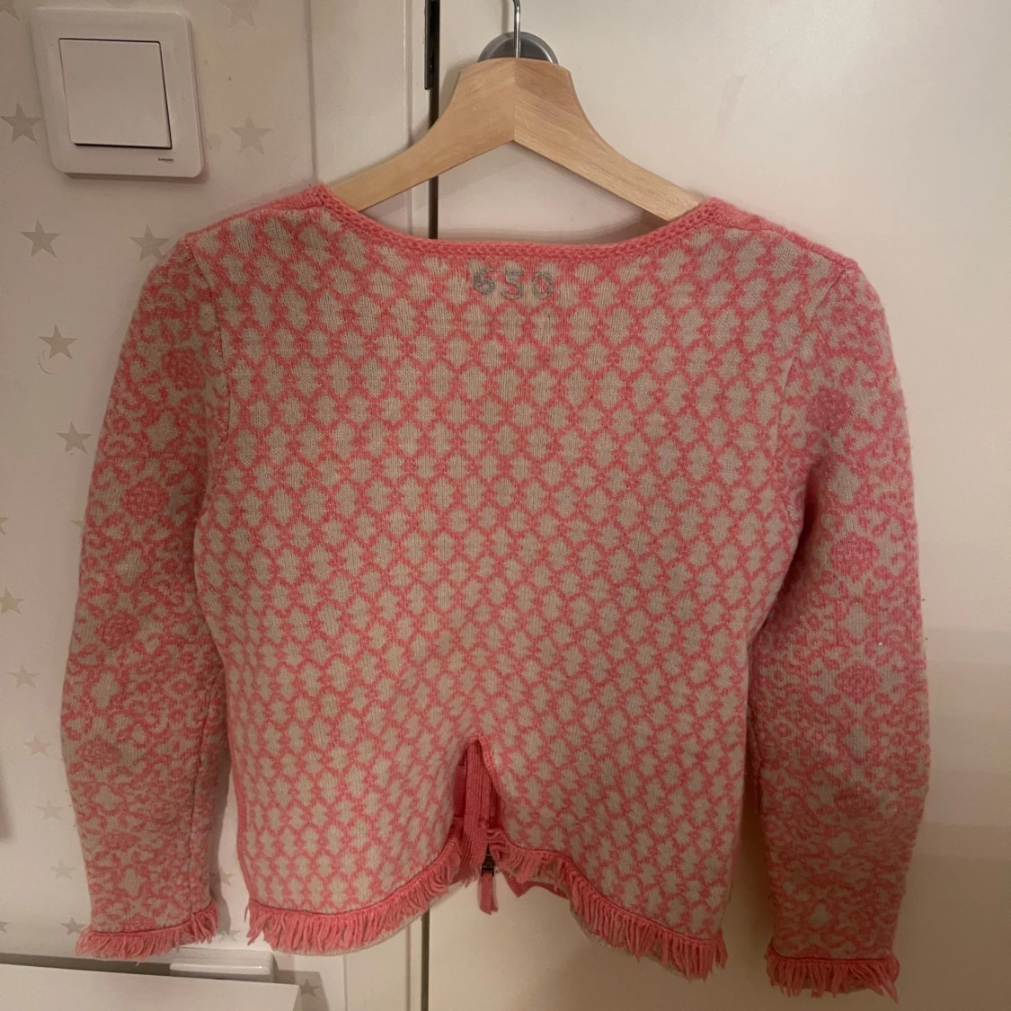 Rosa stickad kofta från Odd Molly - 90