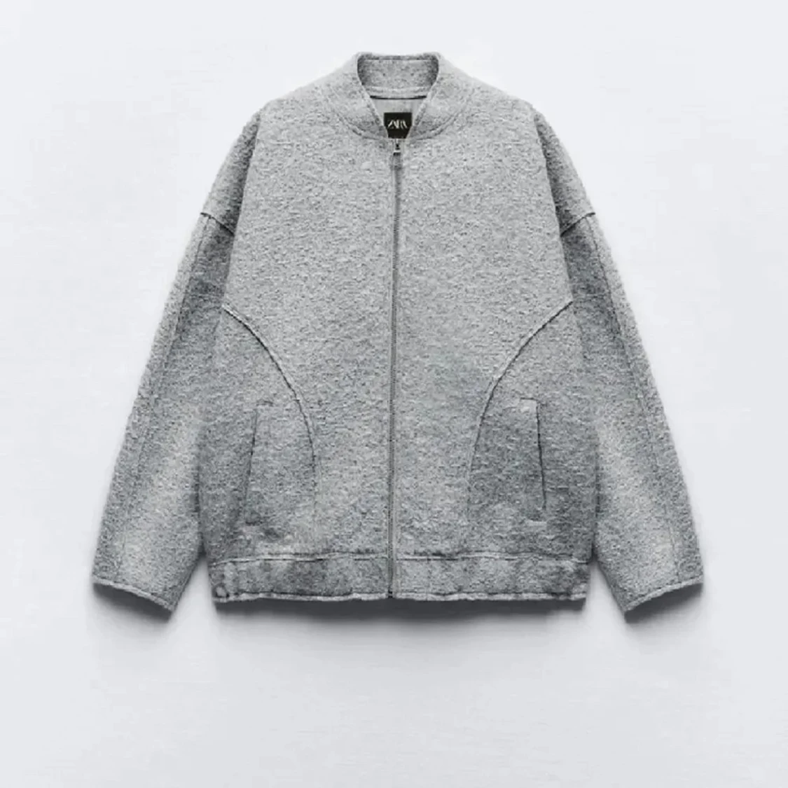 Grå bomberjacka Zara