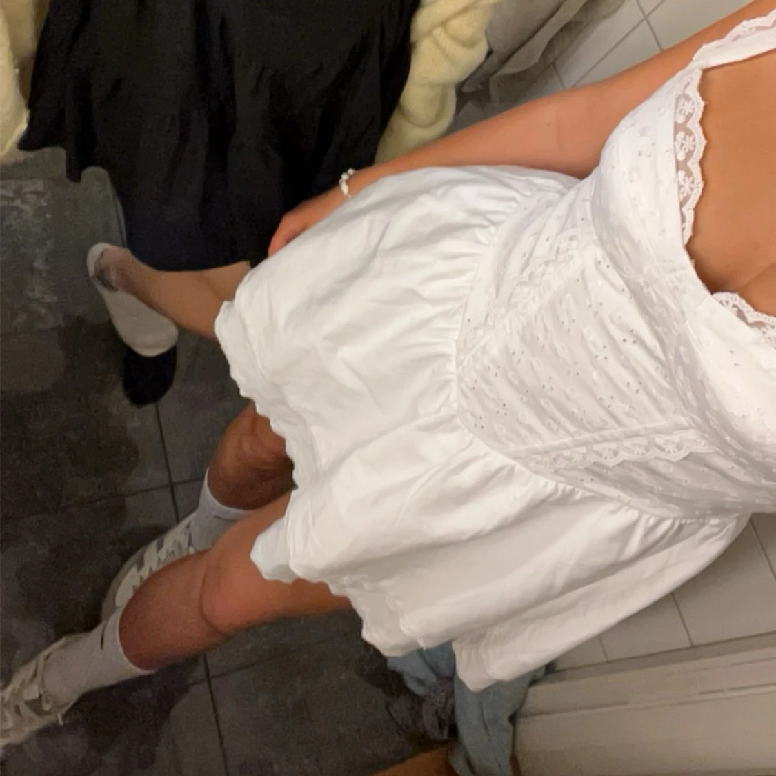 Vit klänning - 90