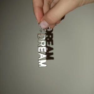 Silvriga örhängen med texten DREAM - Ett par justerbara silver dream örhängen! Inspo av stockholmstil.💗⭐