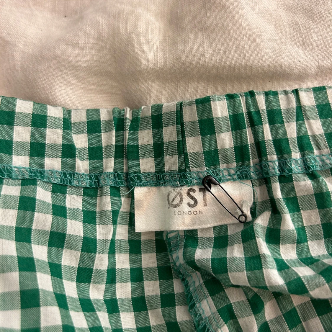 Gröna rutiga byxor från Øst London - 91