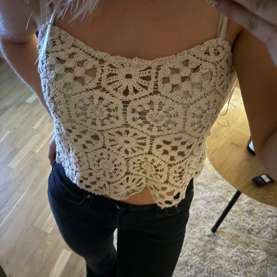 Krämvit linne  - 90