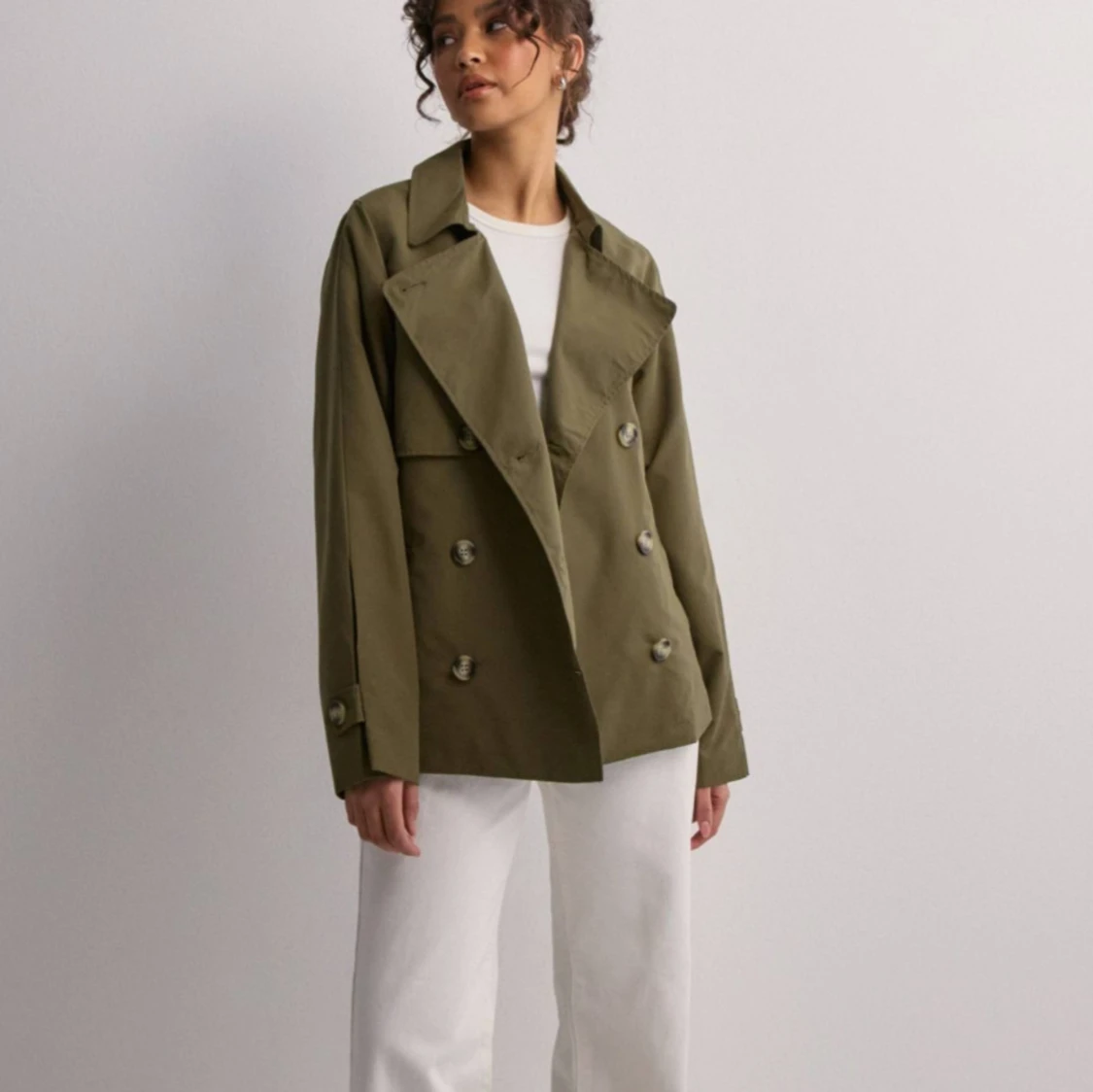 Kappa trenchcoat grön  - 90