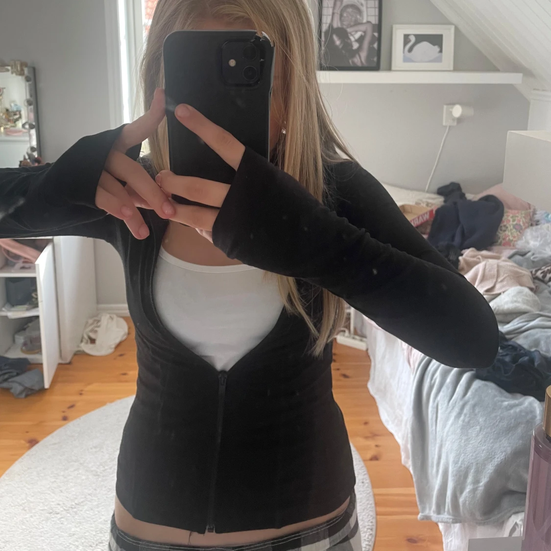 Zip träningströja  - 90