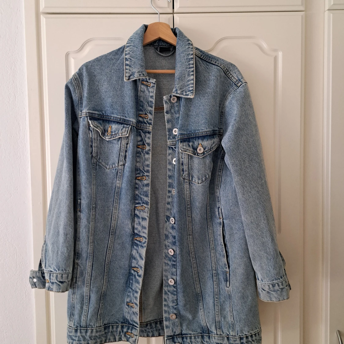 Lång jeansjacka - 90