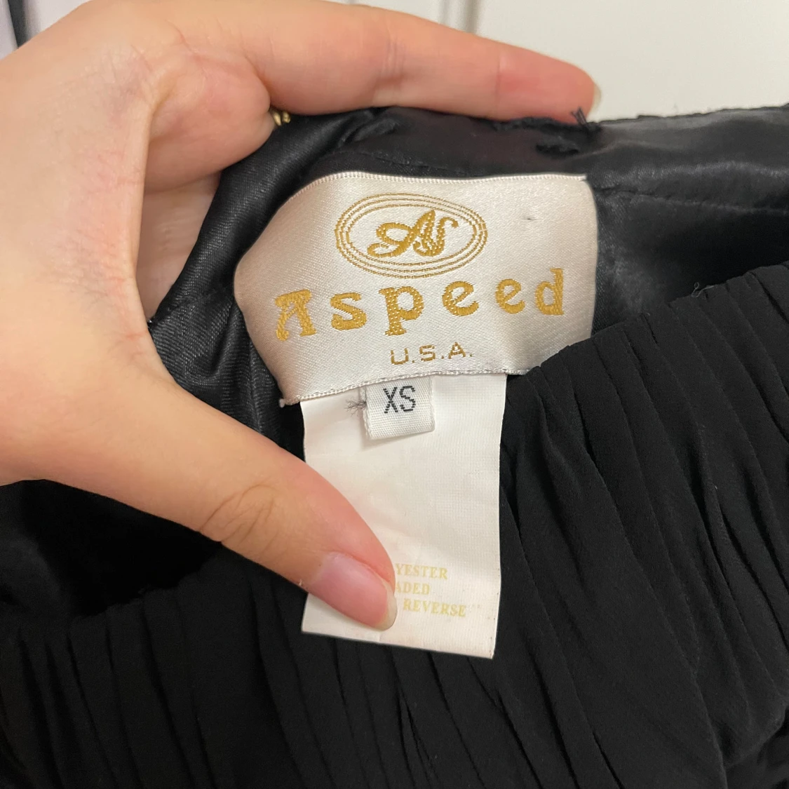 Svart långklänning från Aspeed - 91