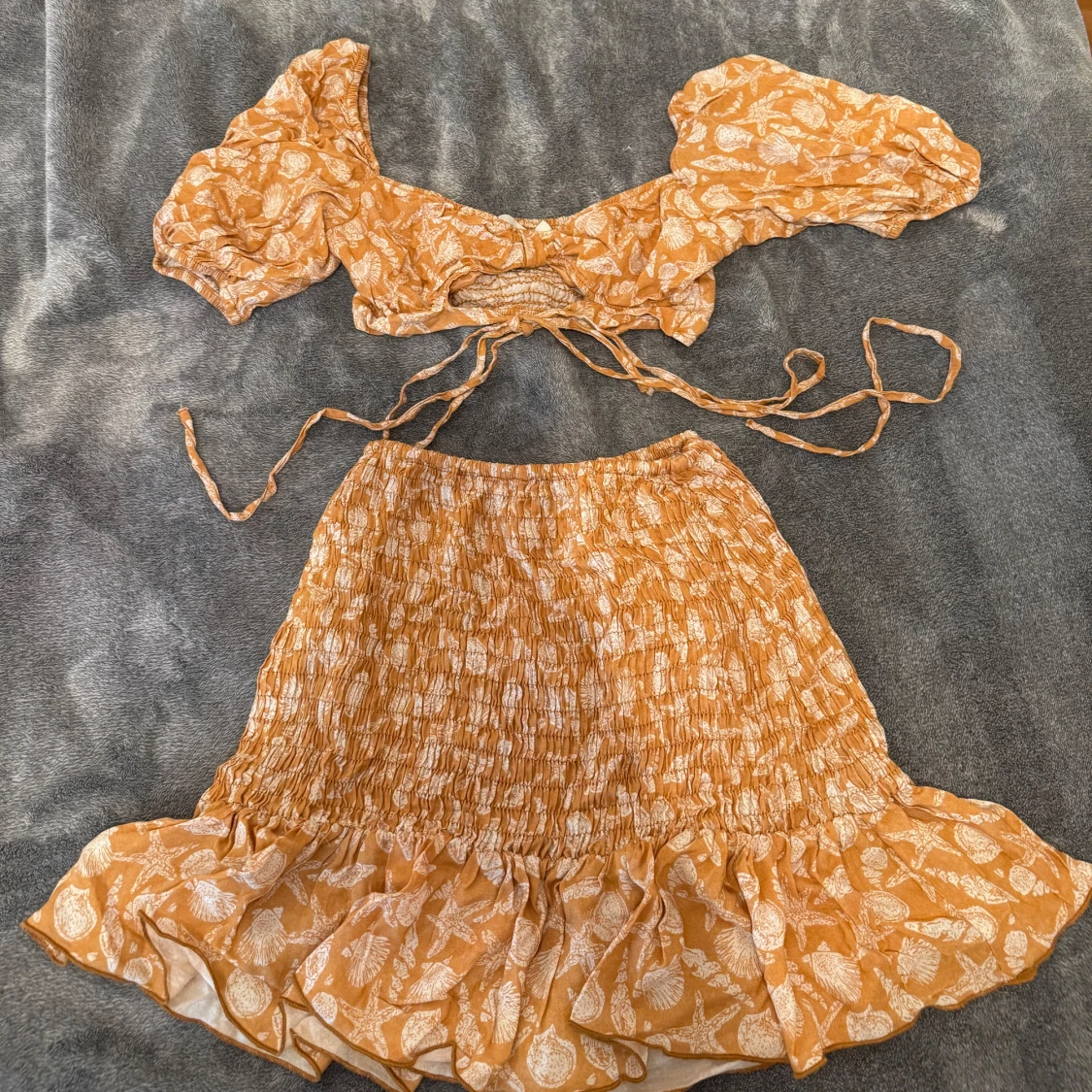 Oranget sommrigt two-pice set! - 90