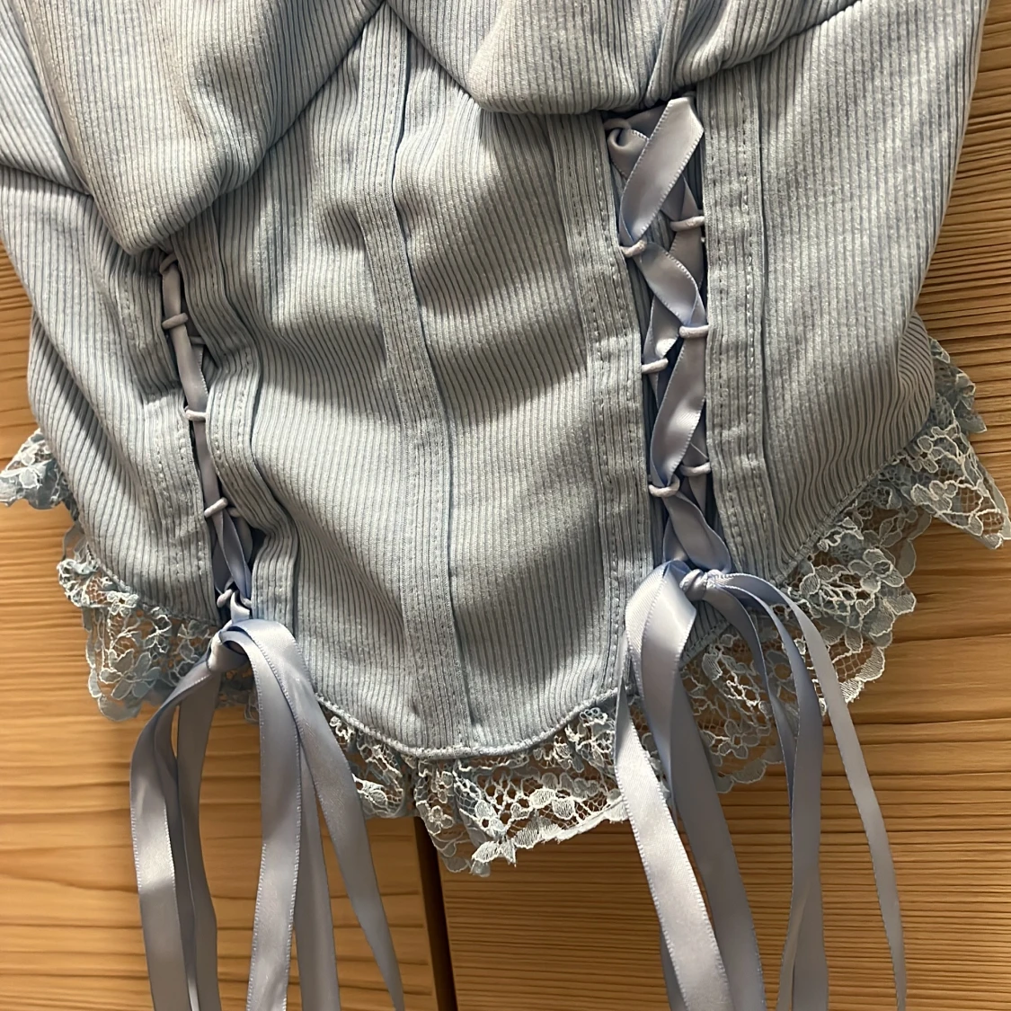 Ljusblå linne från Shein - 91