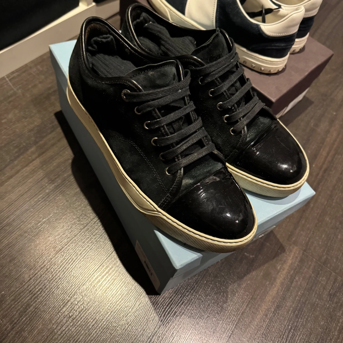 Lanvin cap toe