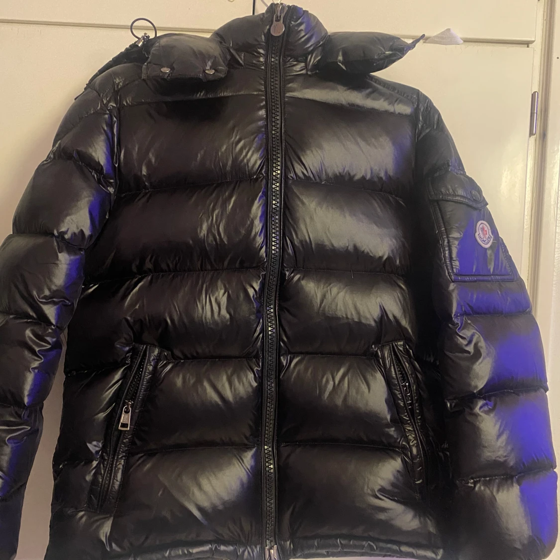 Svart pufferjacka från Moncler - 2