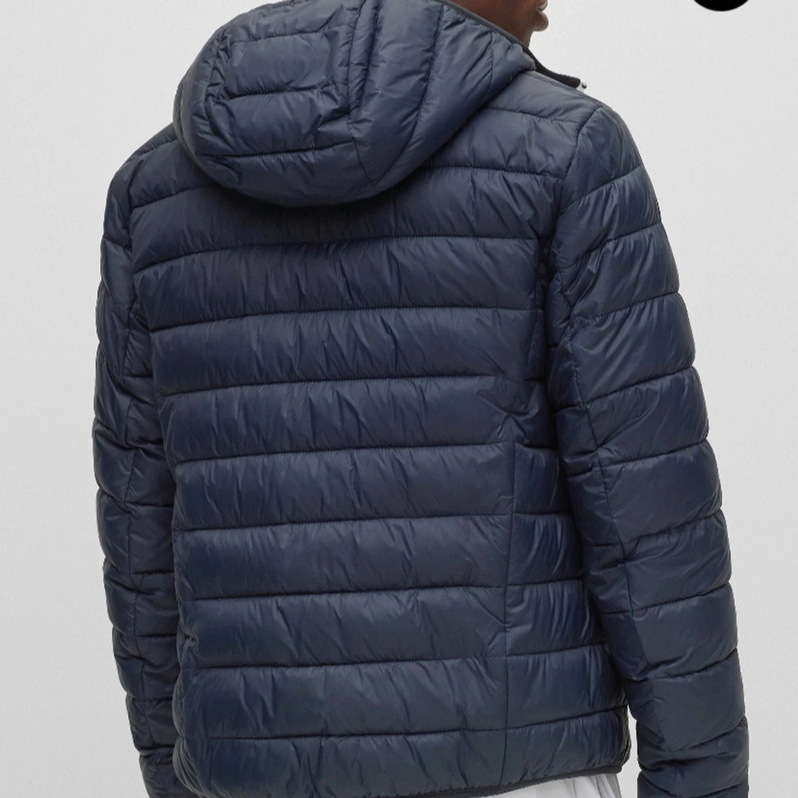 Mörkblå pufferjacka från BOSS.     Boss Green J_thor dark blue - 91