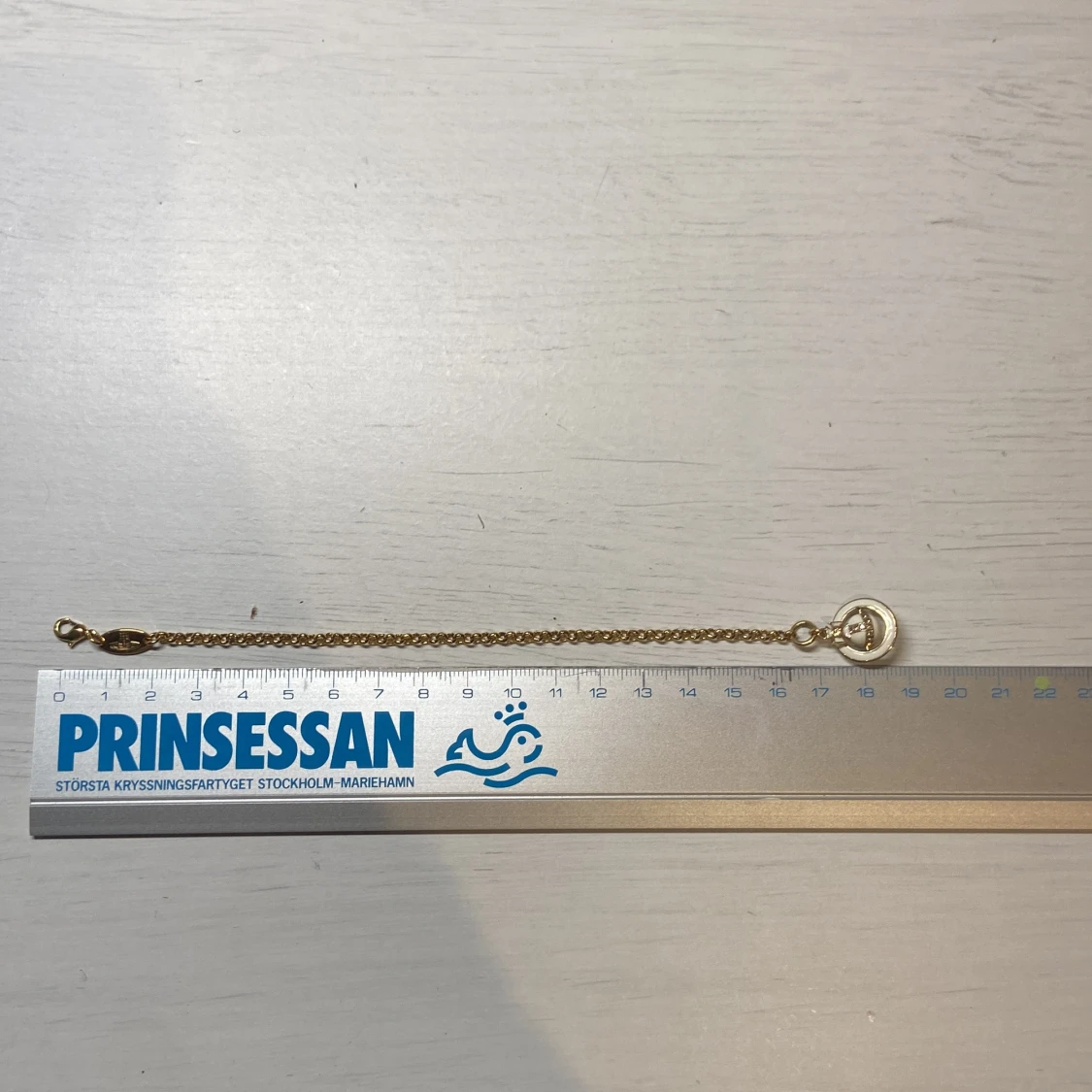 Guldarmband med hängsmycke - 92