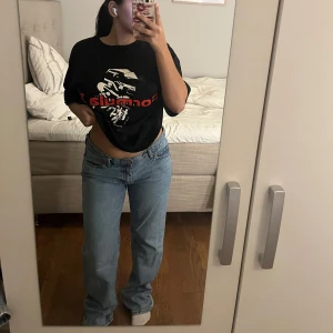 Jeans  - Lågmidjade jeans.