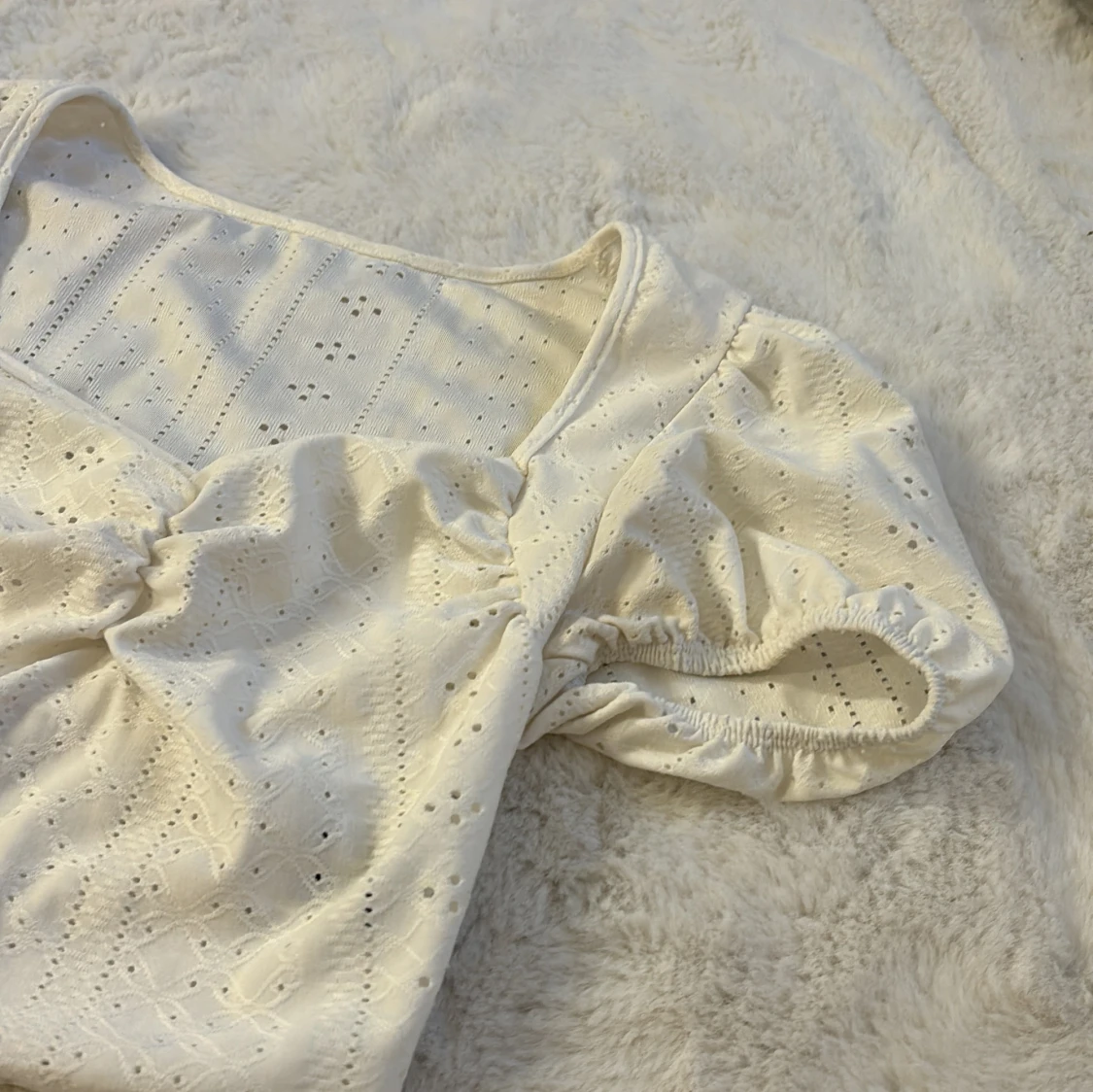 Vit blus från Shein - 92