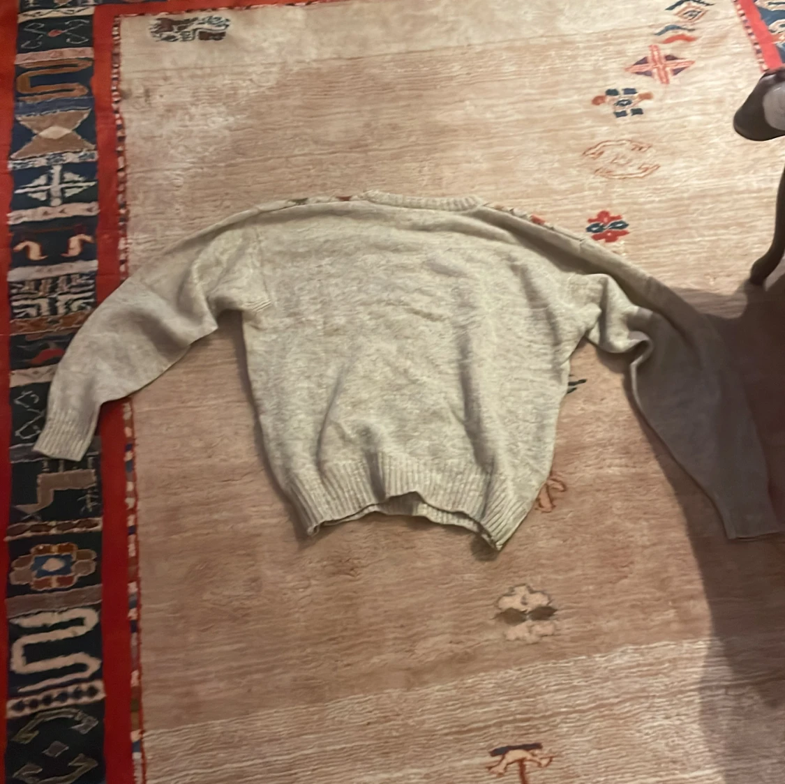 Beige tröja med argylemönster från Springfield - 90