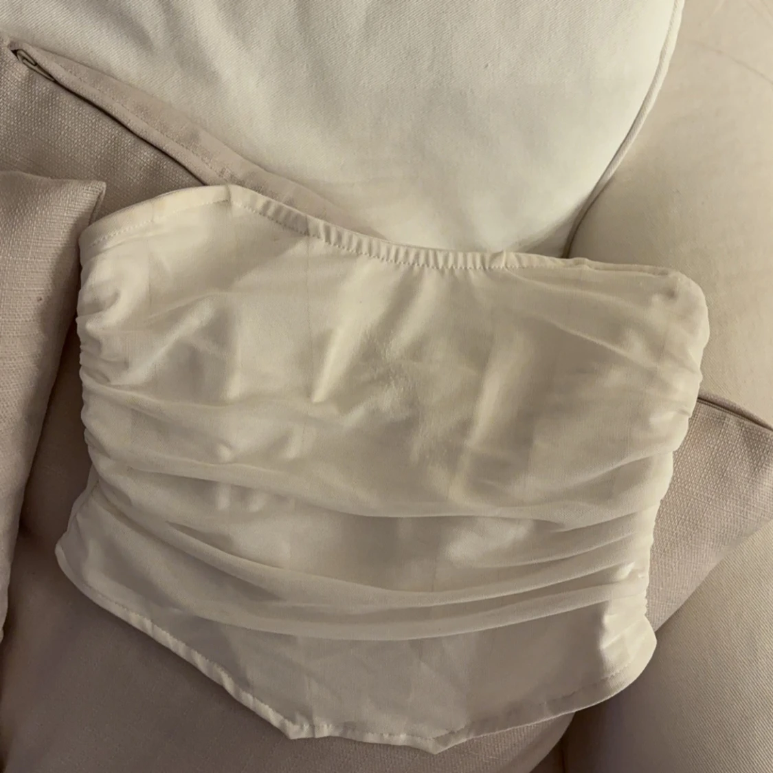 Vit tubtopp från Shein