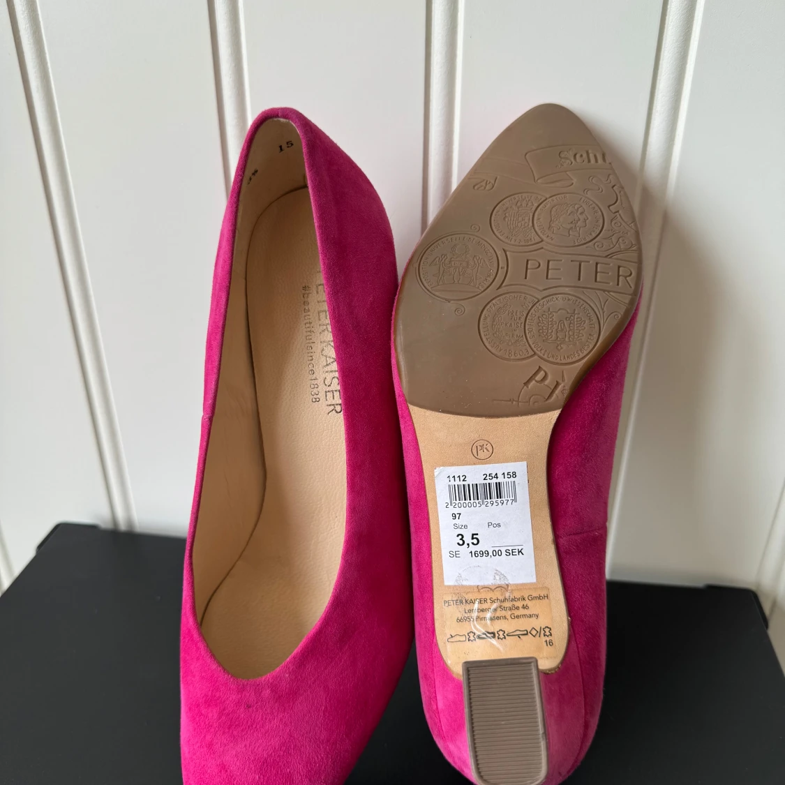 Rosa mockapumps från Peter Kaiser - 92