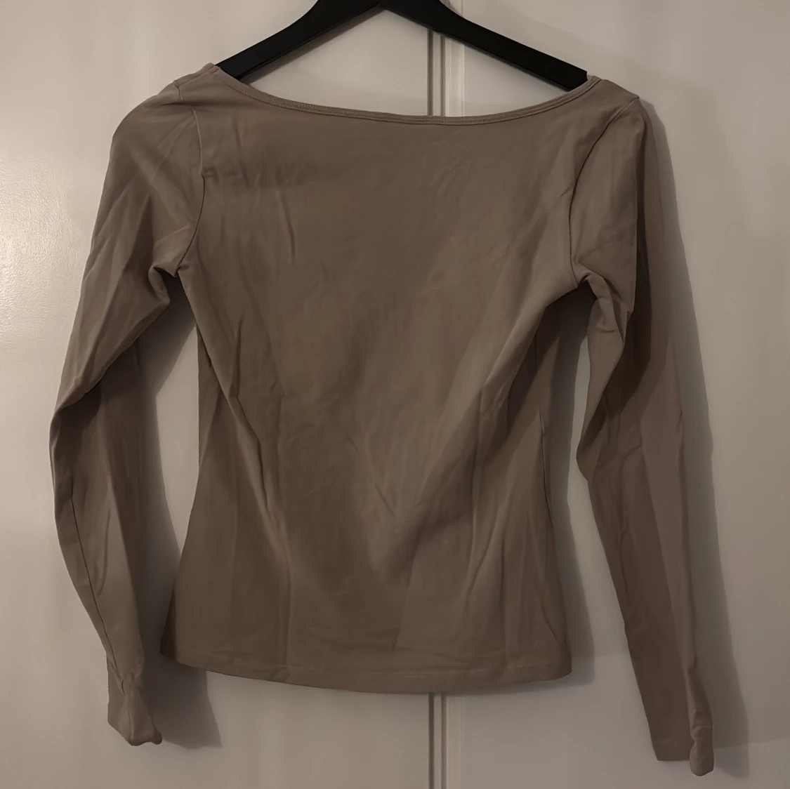 Beige långärmad topp från H&M - 90