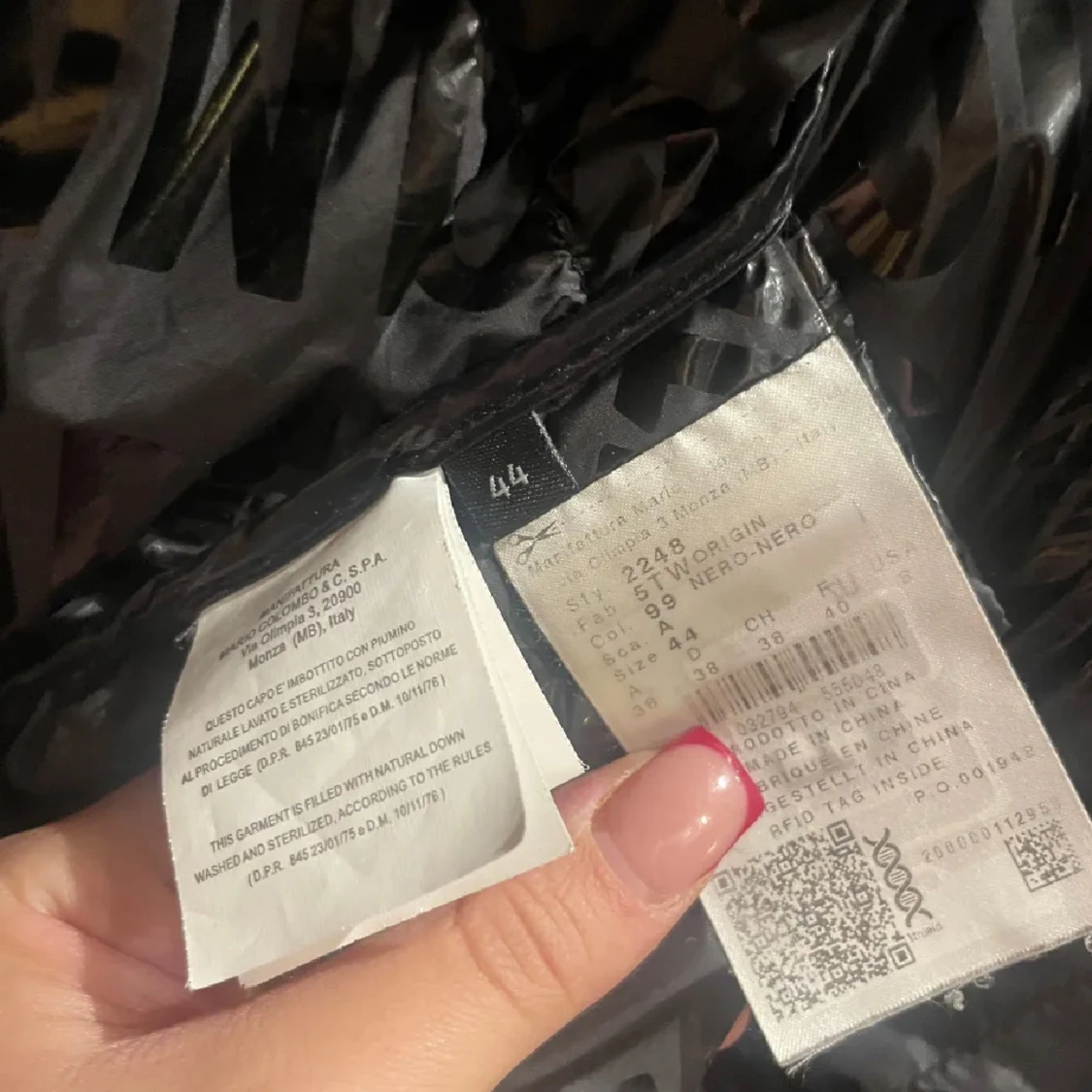 Svart pufferjacka från Colmar - 91