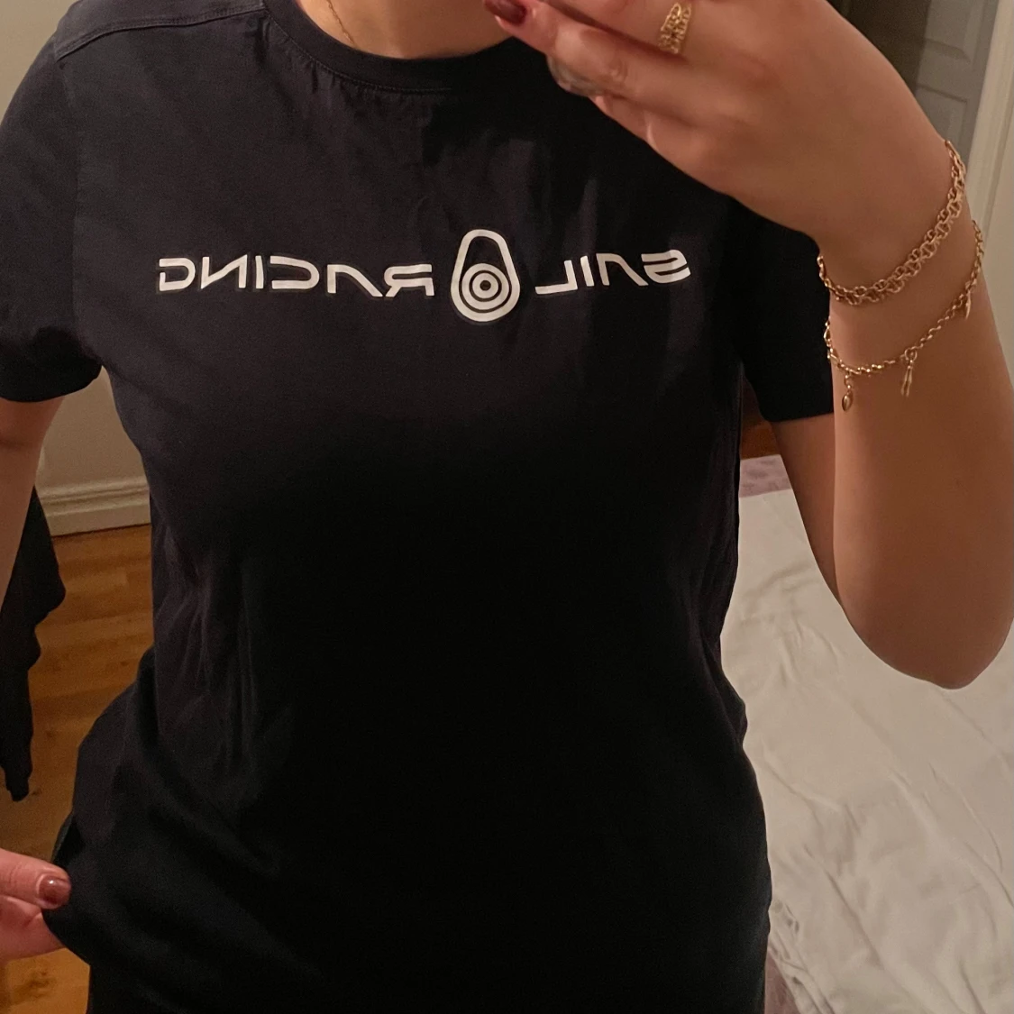 Svart Sail Racing T-shirt