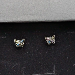 Fjäril örhängen (QE154) - Silver S925, oanvända.
