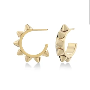 taggiga örhängen med taggig ring.  - Du får båda för bara 300kr!🌟🌸 i fint skick på båda smyckena.