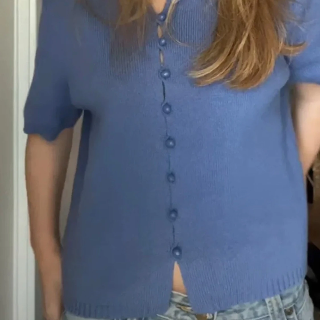 Kortärmad kofta ifrån Massimodutti 