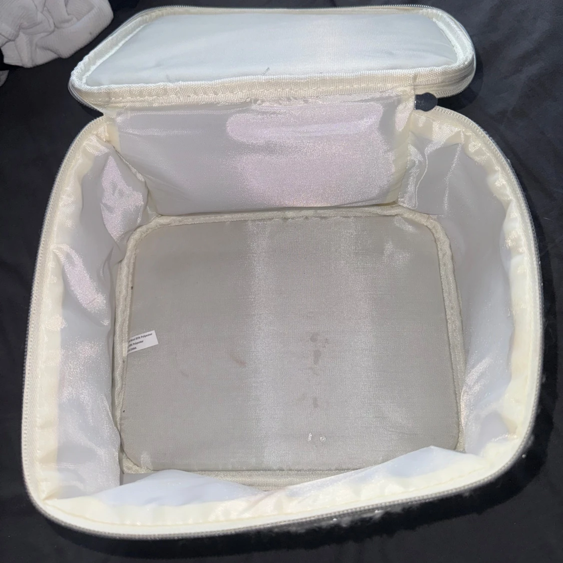 Caia necessär julkalendern vit gitter - 90