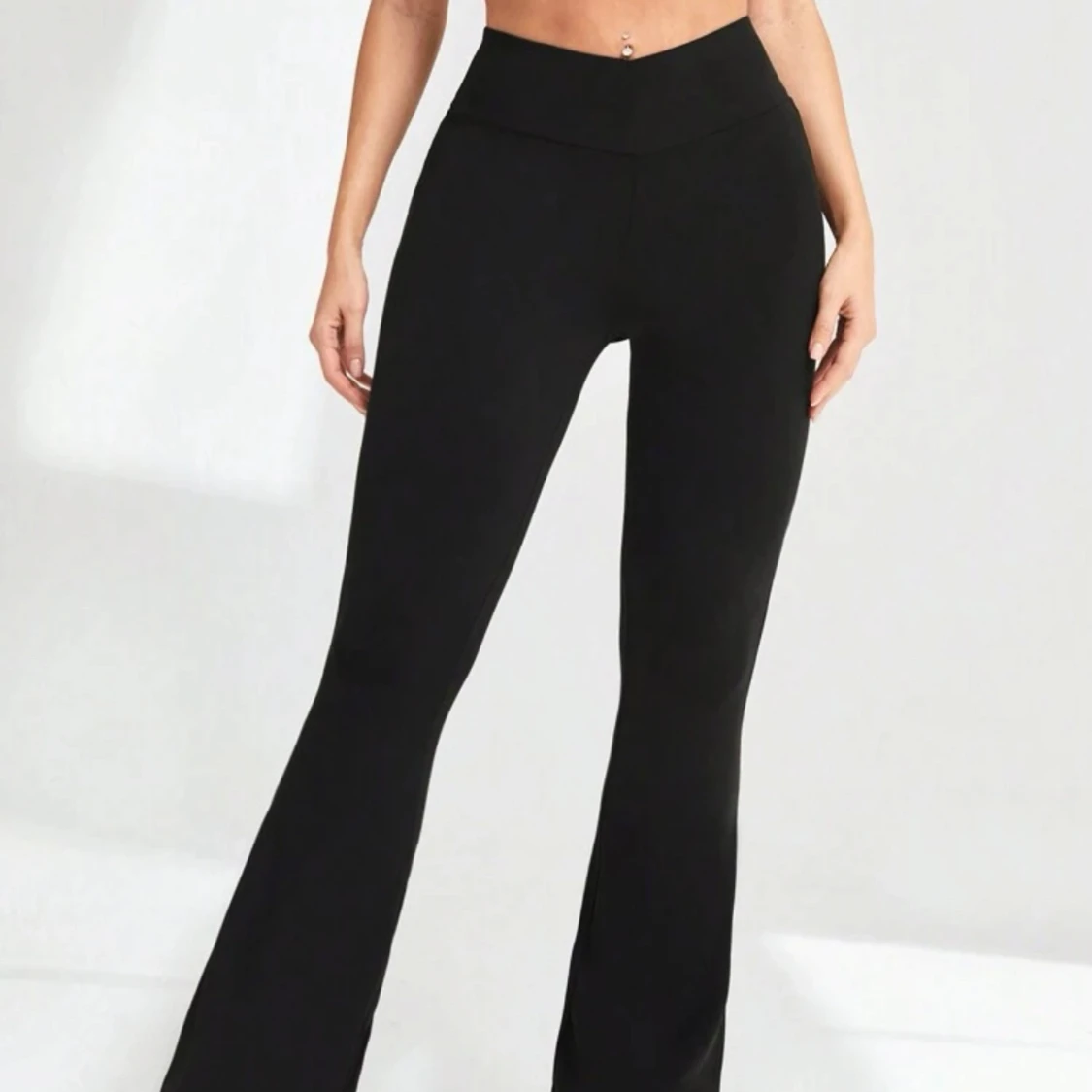 Svarta yoga pants/ sportbyxor