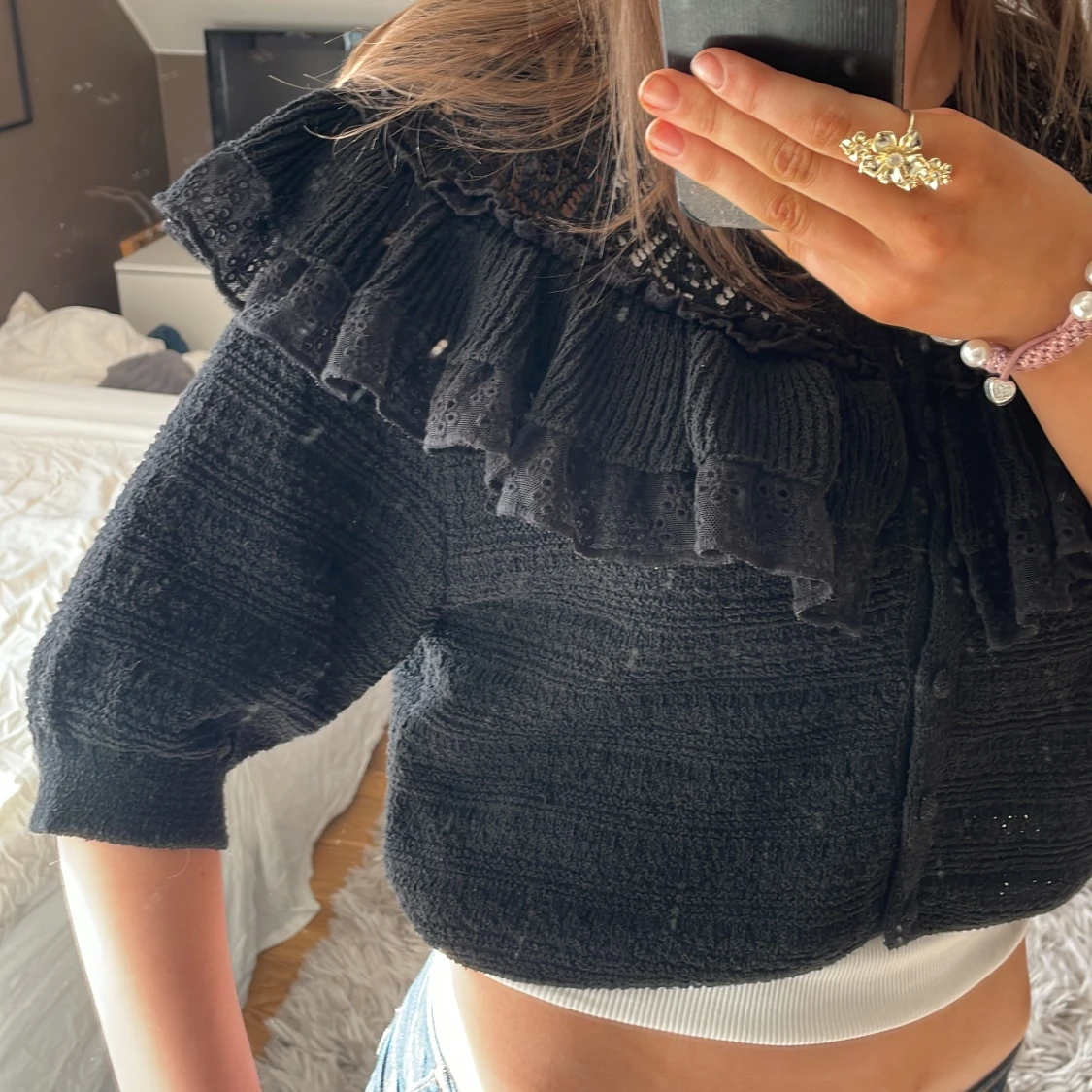 Svart kofta från Zara - 1