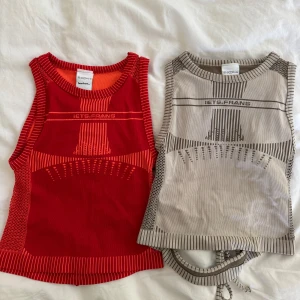 Super snygga toppar  - Säljer båda för 150kr, super snygga med öppen rygg. Nyskick, aldrig använda! 