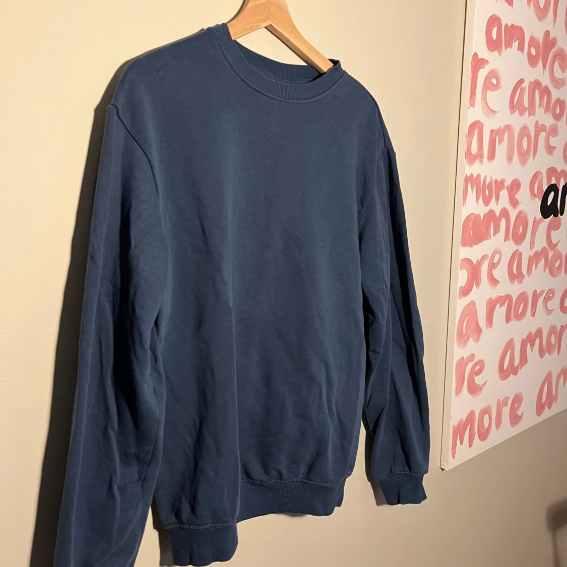 Mörkblå sweatshirt - 2