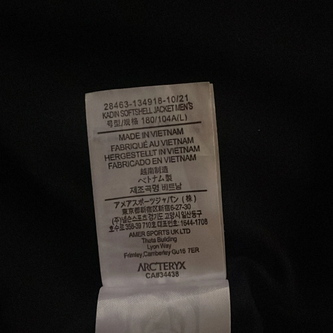 Grå softshelljacka från Arc'teryx - 92