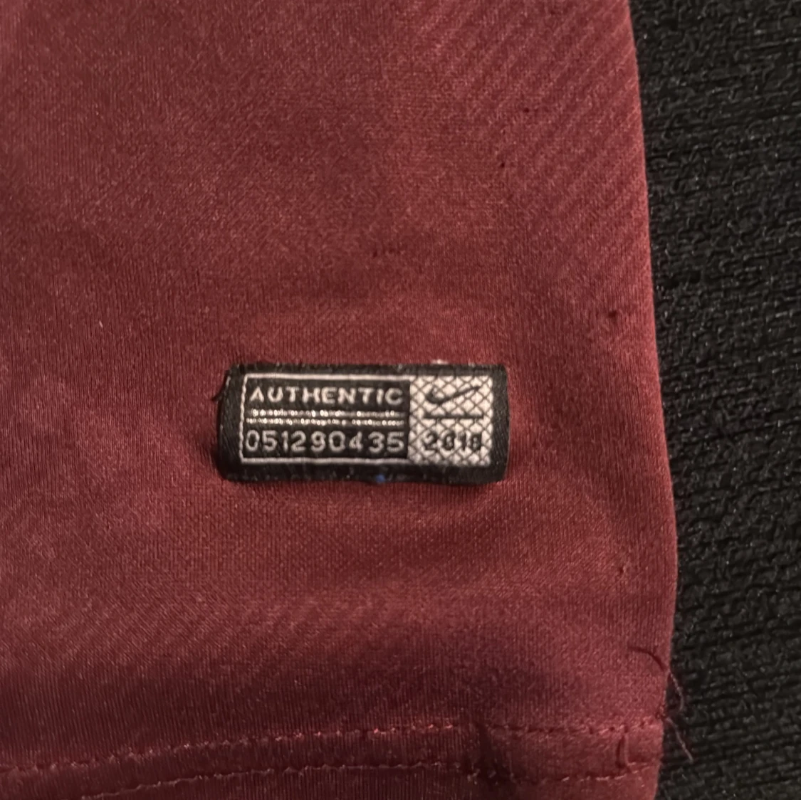 Vinröd FC Barcelona fotbollströja - 91