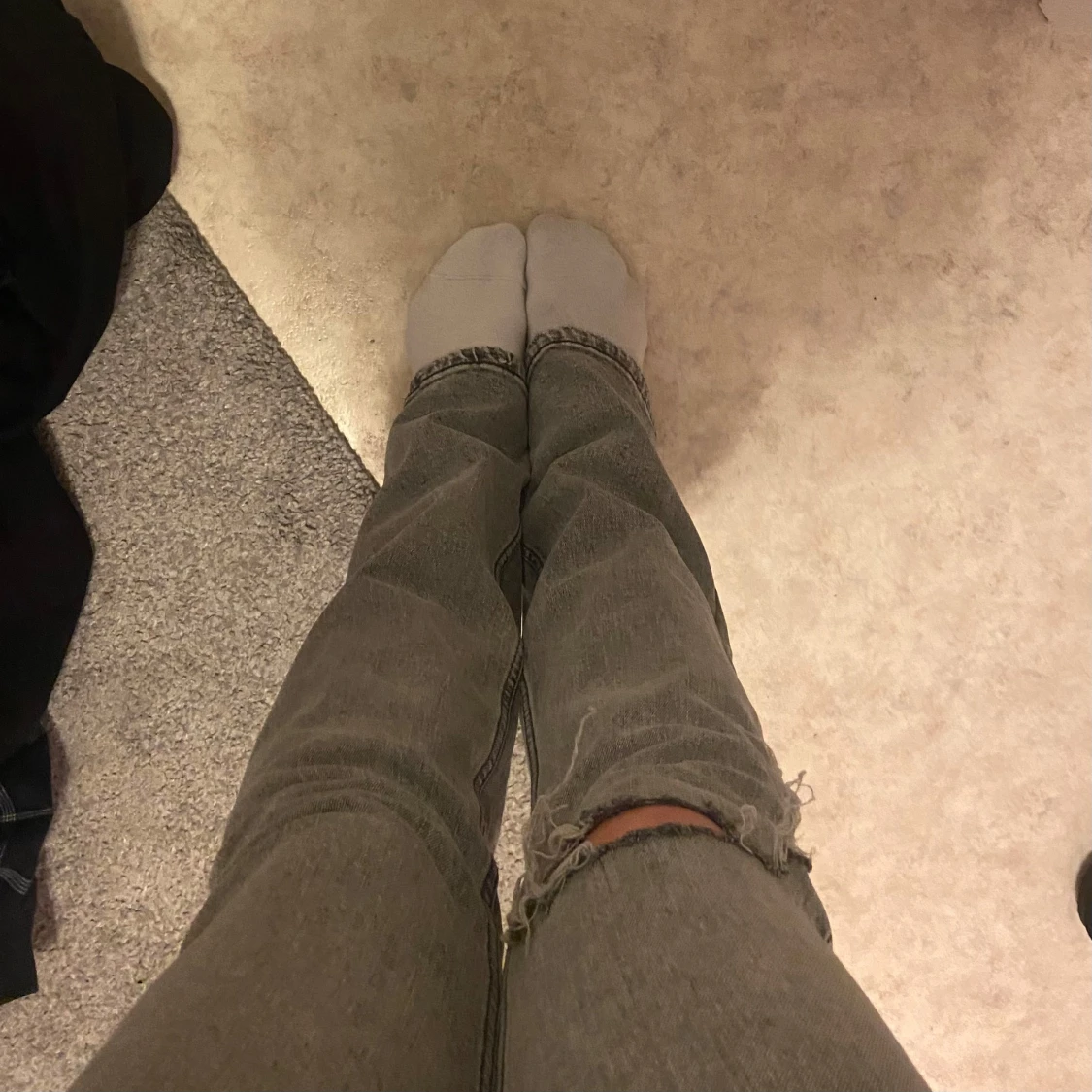 Lågmidjade bootcut jeans - 2