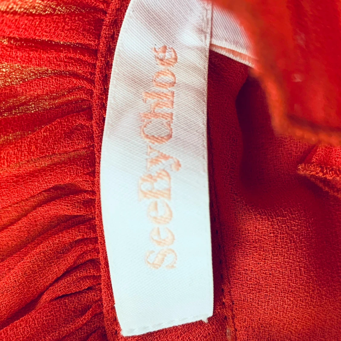 Röd klänning från See By Chloé - 92