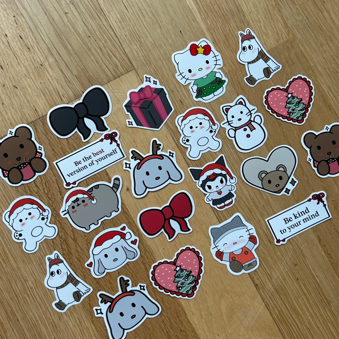 Julklistermärken 🎄 - 93