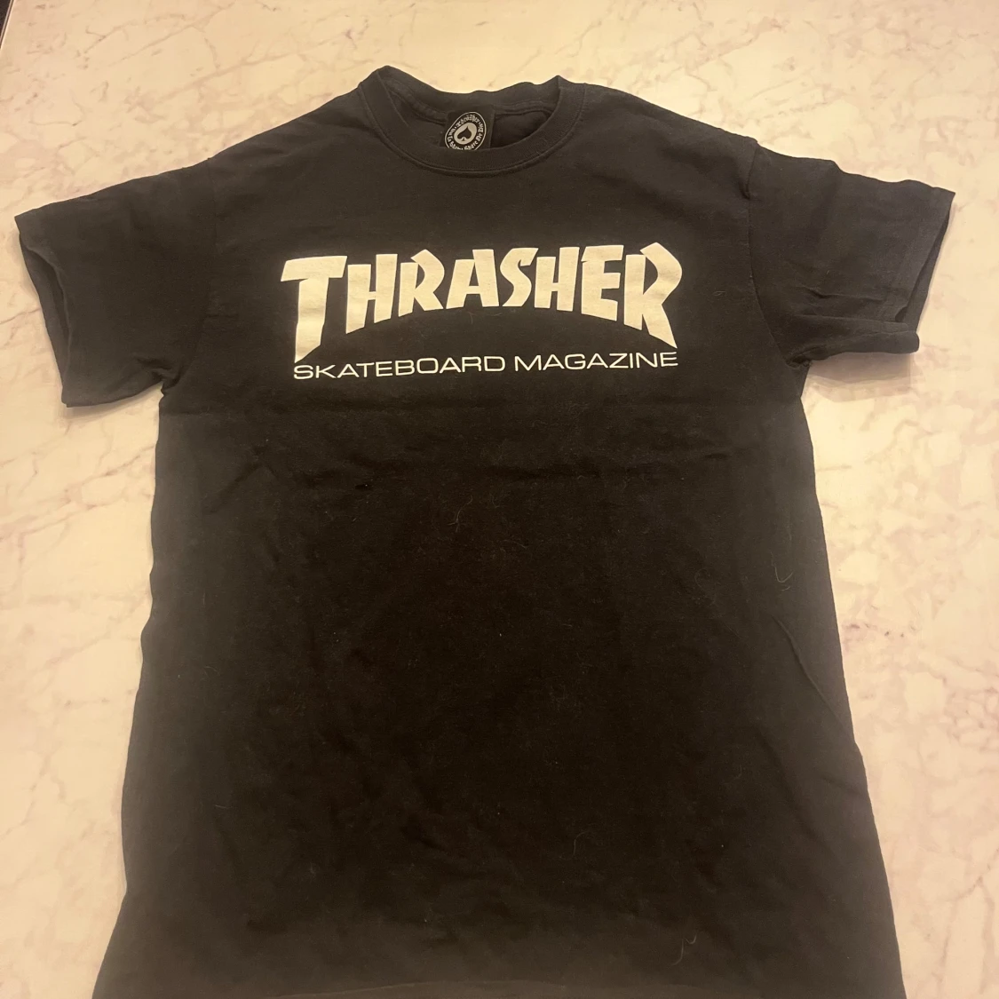 Svart t-shirt från Thrasher