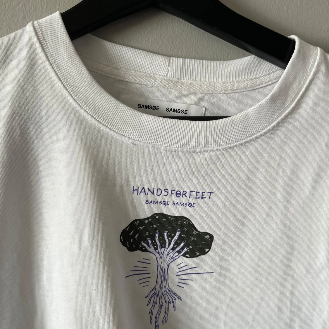 Vit t-shirt från Samsøe Samsøe - 37