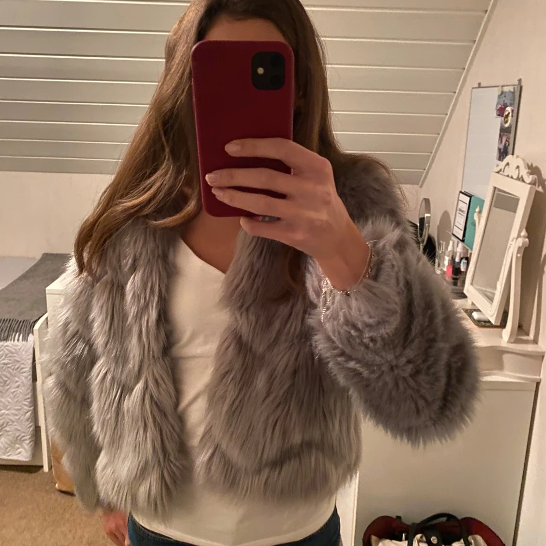Fuskpälsjacka🌟 - 90