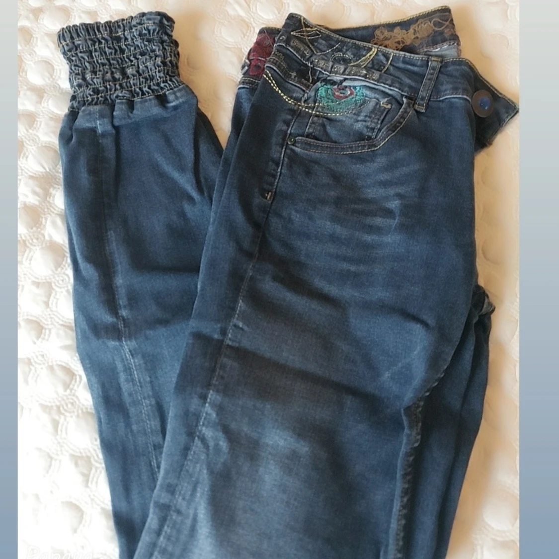 Blå jeansbyxor från Desigual