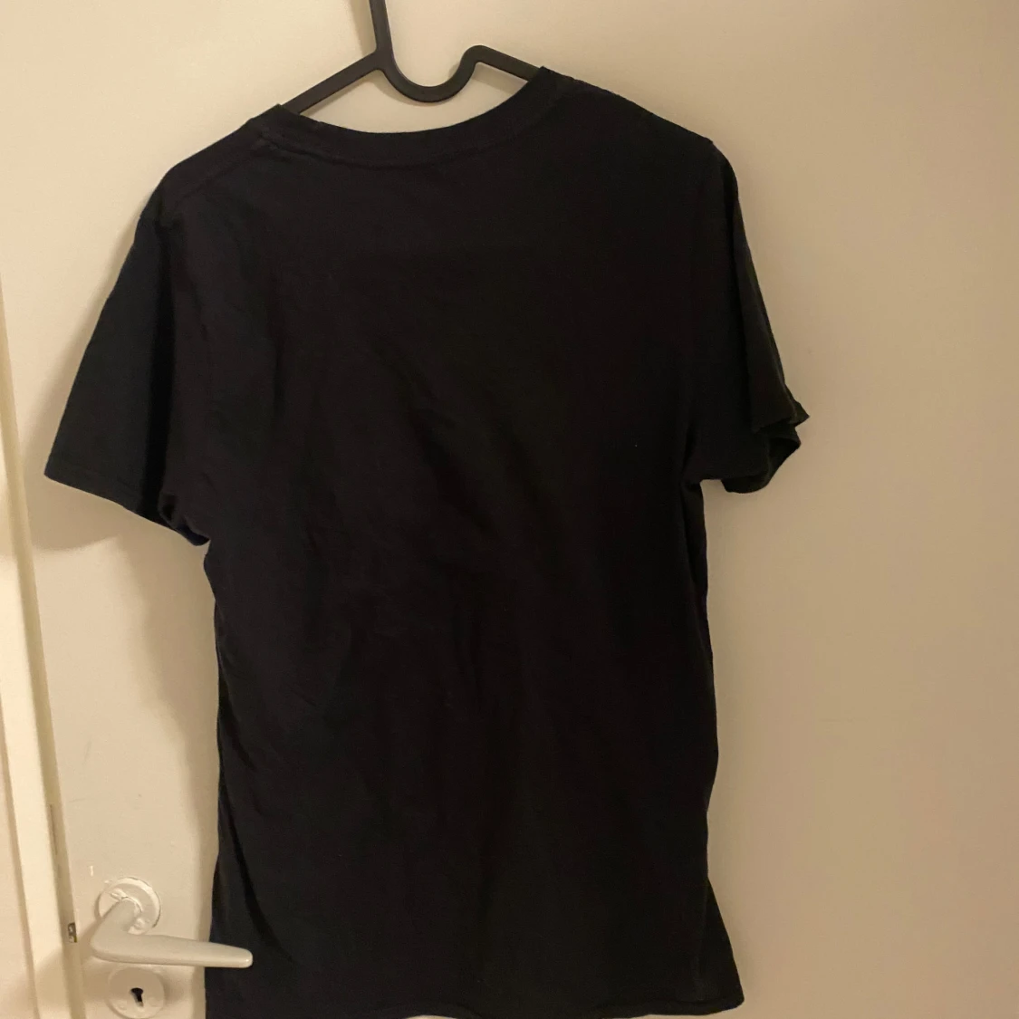 Svart T-shirt med Tupac-tryck - 90