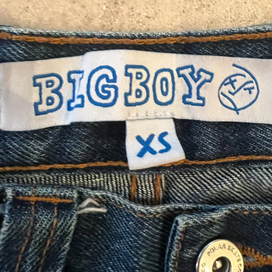 Blå jeans från  Big Boy - 93