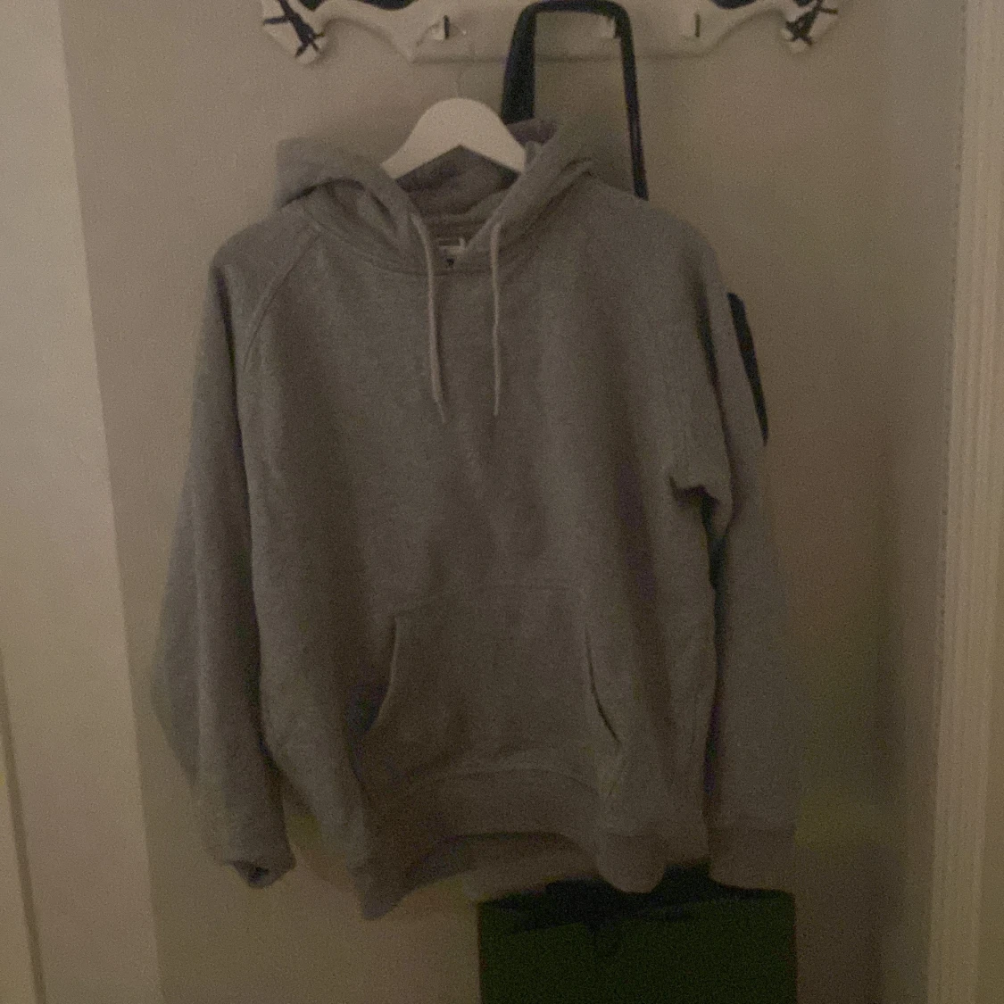 Grå hoodie från Urban Classics