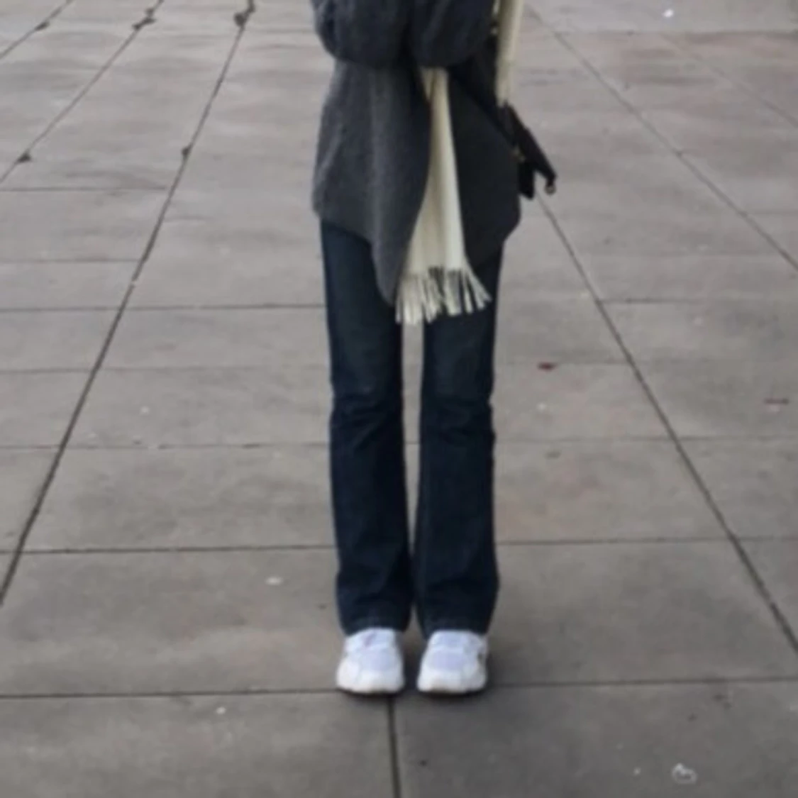 Blå bootcut jeans från Peachi  - 91