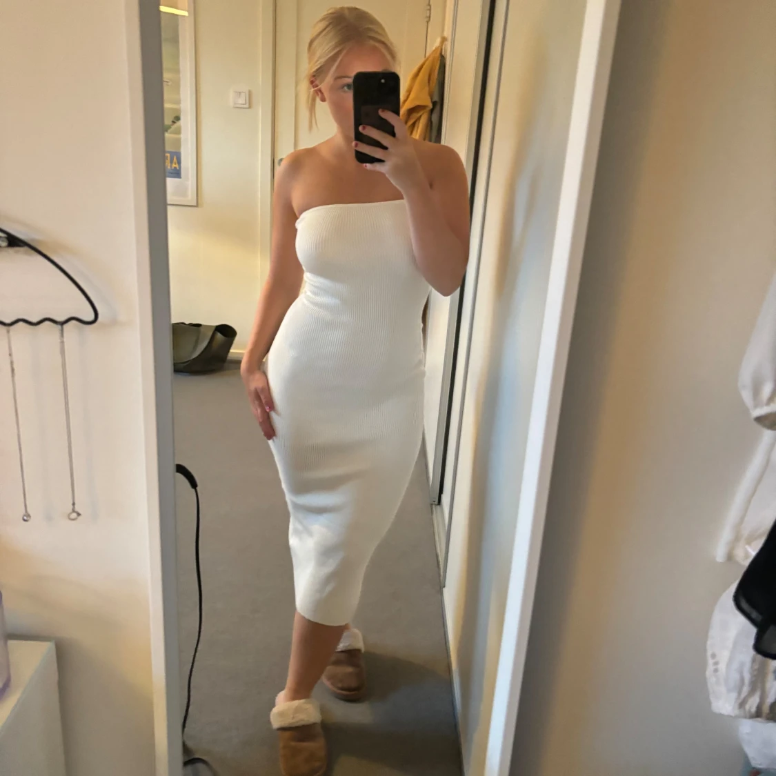 Bandeau klänning hm 