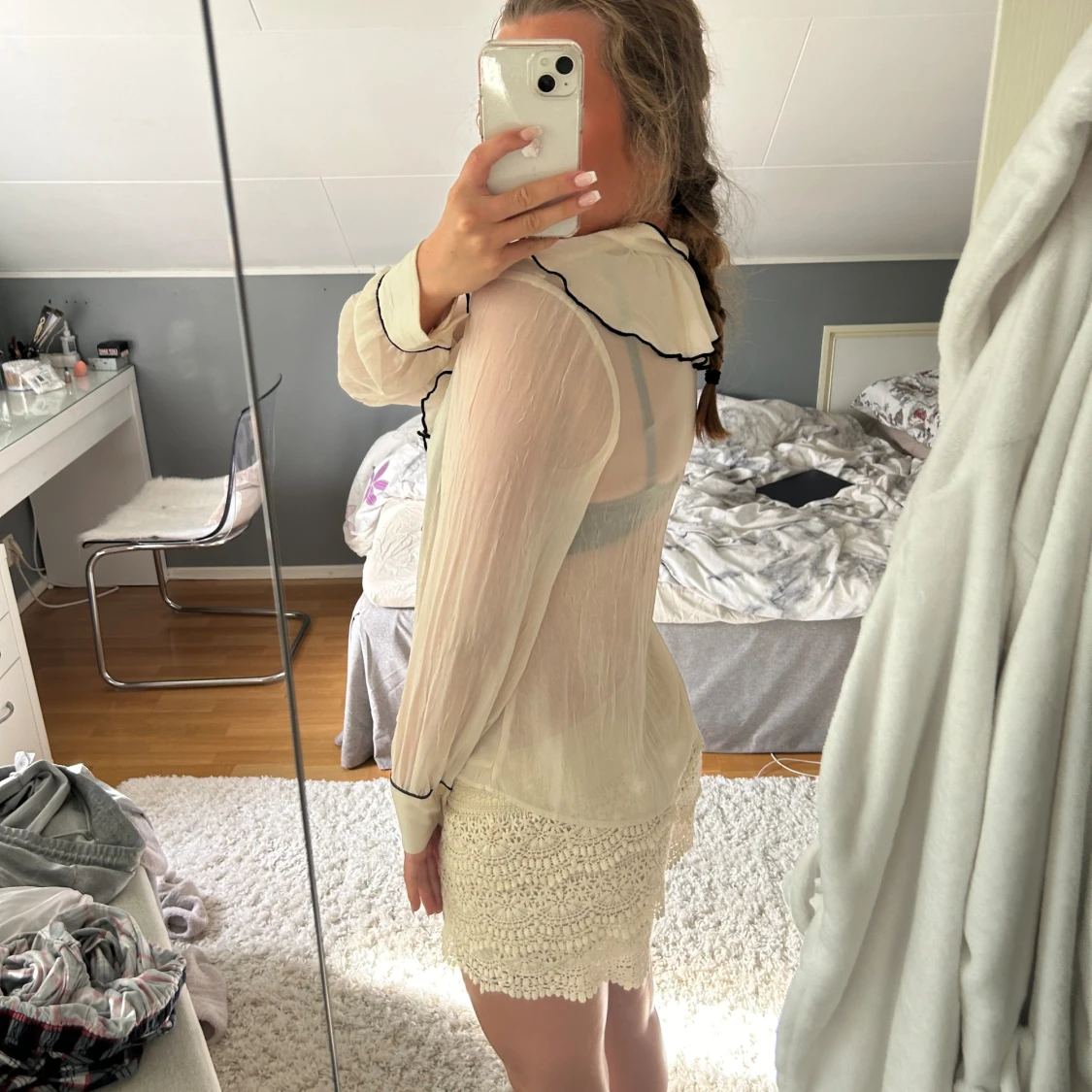 Zara blus beige  - 91