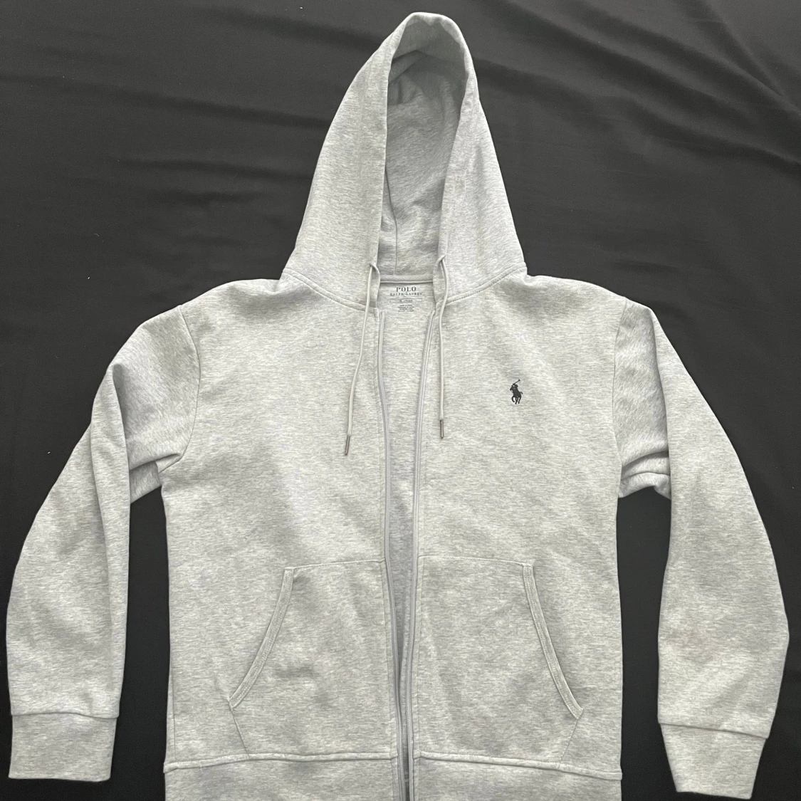 Grå Ralph Lauren zip up