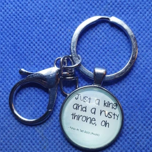Nyckelring - Panic at the disco - Mått på cabochon 3.8 cm