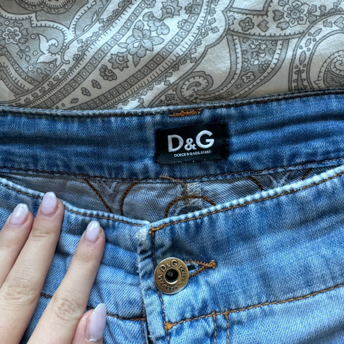 Blå jeans från D&G - 92